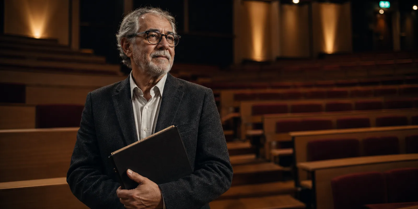 Docente con trayectoria en un auditorio